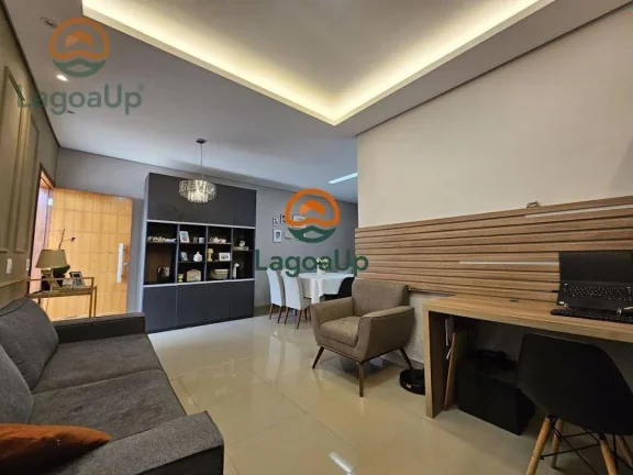 Imagem Casa com 3 dormitórios à venda, 106 m² por R$ 579.000,00 - Visão - Lagoa Santa/MG