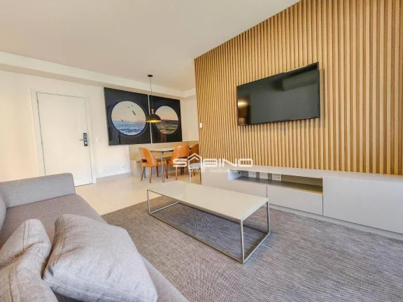 Imagem Apartamento Pé na areia à Venda, com 3 dormitórios 1 Suíte, 2 vagas 111m² de área útil, em Riviera de São Lourenço Bertioga SP