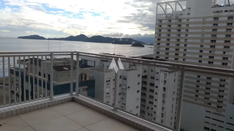 Imagem partamento Moderno com Vista para o Mar – 1 Suíte + 2 Vagas de Garagem