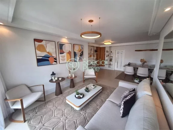 Imagem Ótimo apartamento em Moema Índios - Área: 164m² metros - Living com varanda e sala de jantar - L...