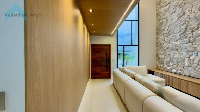 Imagem Casa Nova Semi Mobiliada 4 Suítes Condomínio Atibaia