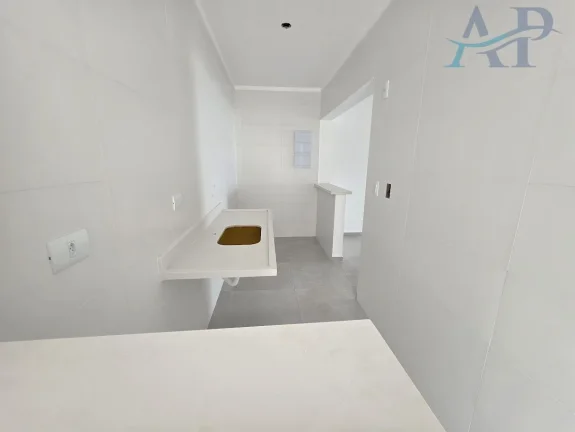 Imagem Apartamento em Praia Grande com 2 Dormitórios Frente Mar