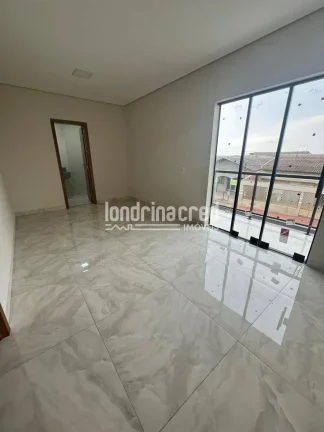 Imagem Sobrado com 3 quartos (1 suíte), 120m² de construção, acabamento moderno e excelente localização na região sul de Londrina