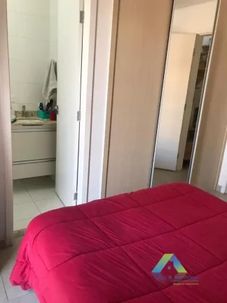 Imagem Sobrado em condomínio com 124m² - 2 dormitórios sendo 1 suíte com varanda, 2 banheiros e um lavabo,