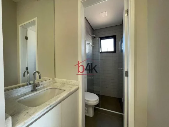 Imagem Apartamento mobiliado com 1 dormitório para alugar, 34 m² por R$ 3.966/mês - Chácara Santo Antônio (Zona Sul)