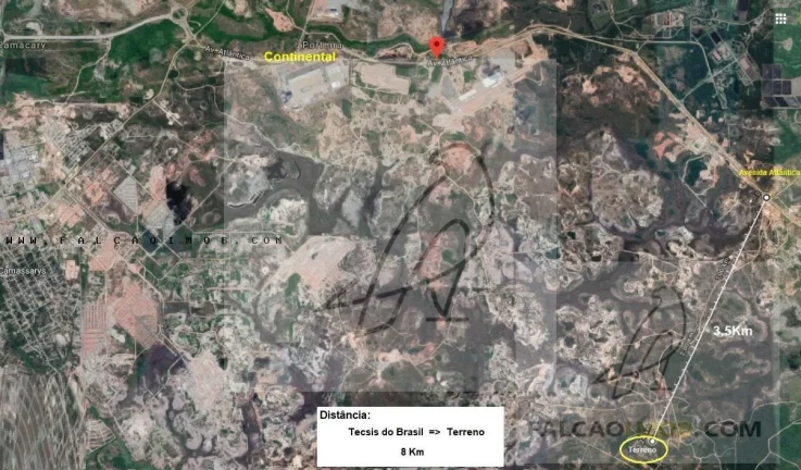 Imagem Terreno para Venda em Camaçari / BA no bairro Arembepe (Abrantes)