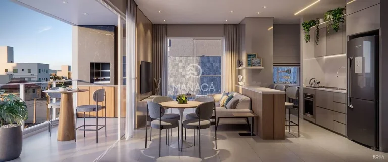 Imagem Apartamento com 3 quartos à Venda, Itacolomi - Balneário Piçarras