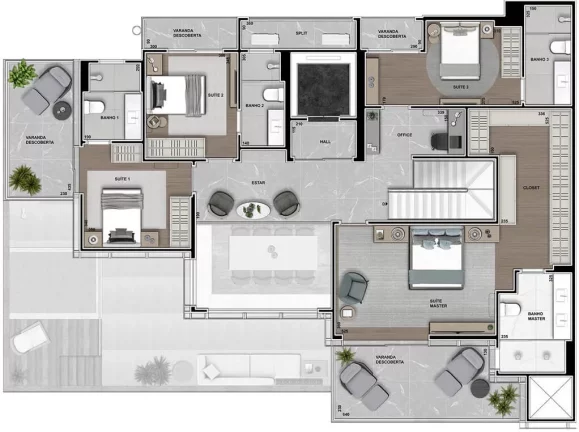 Imagem Signature Plaenge - Apartamento à venda no bairro Ecoville - Curitiba/PR