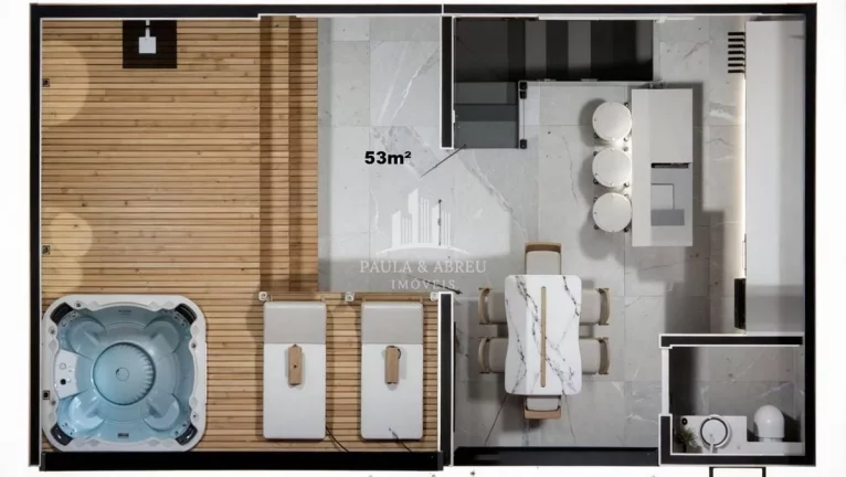 Imagem LANÇAMENTO Cobertura, Churrasqueira, 106 à 135m² no Fim da Av. Portugal, Vila Vitória, Mauá-SP