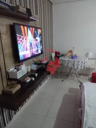 Imagem Apto com 50m², 2 dormitórios, Sala para 2 ambientes, quintal , 1 vaga , Vila Linda , Santo André
