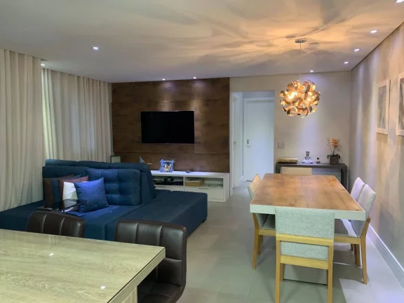 Imagem Apartamento Mobiliado / Porteira fechada com 2 dormitórios à venda, 84 m² por R$ 640.000 - Vila América - Santo André/SP