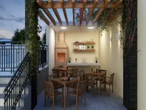 Imagem Apartamento de 2 quartos com suíte em Santo André-SP, no bairro Silveira. 63m², 2 banheiros, garagem. Condomínio Bienvenido. Venda ou locação.