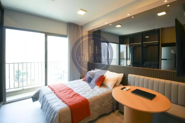 Imagem Studio de Luxo à Venda na Vila Nova Conceição: 1 Quarto, 1 Sala, 1 Banheiro em São Paulo-SP