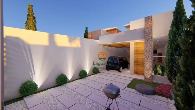 Imagem Casa com 3 dormitórios à venda, 90 m² por R$ 649.000 - Portal do Sol - Lagoa Santa/MG