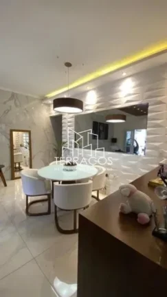 Imagem CASA TÉRREA COM ACONCHEGANTE ÁREA GOURMET À VENDA NO JARDIM DAS TULIPAS EM JUNDIAÍ SP