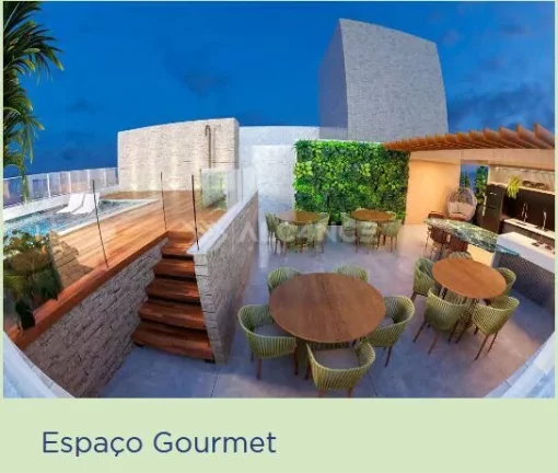 Imagem Apto - 3 Quartos - 1 Suíte - 71,50 m² - Bessa, João Pessoa/PB