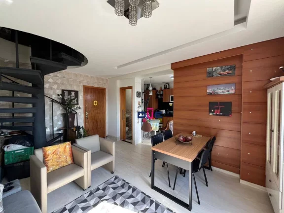 Imagem Cobertura com 3 dormitórios à venda, 142 m² por R$ 850.000 - Embaré - Santos/SP