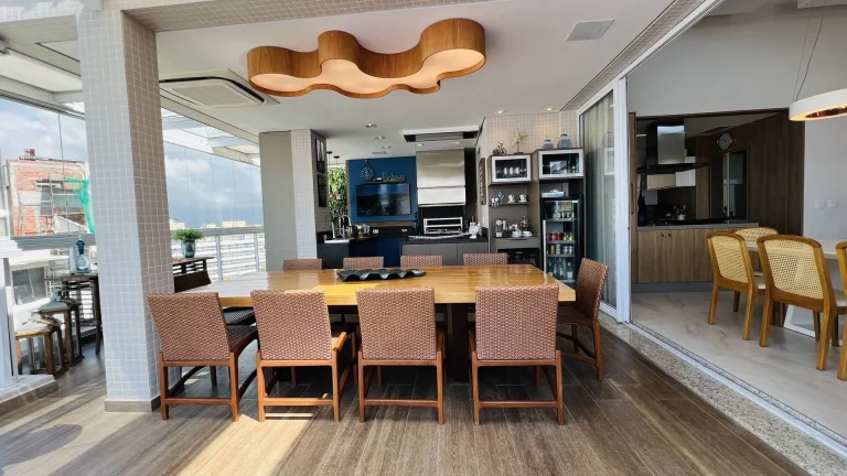 Imagem Cobertura Penthouse Finamente Decorada à Venda na Riviera de São Lourenço!