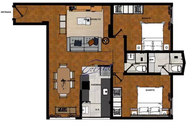 Imagem Apartamento com 2 dormitórios à venda, 73 m² por R$ 698.000,00 - Pinheiros - São Paulo/SP