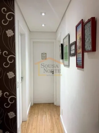 Imagem Apartamento de 60 m² com ambientes integrados, 2 dormitórios, sendo 1 suite, sala de estar e janta...
