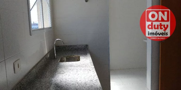 Imagem Apartamento Duplex com 3 dormitórios à venda, 131 m² por R$ 989.000,00 - Encruzilhada - Santos/SP