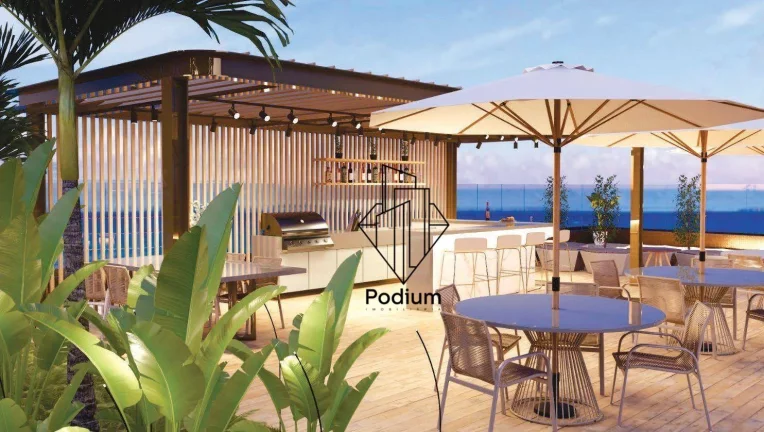 Imagem Flat com 1 dormitório à venda, 39 m² por R$ 750.369,18 - Tambaú - João Pessoa/PB