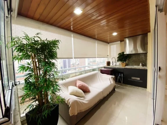 Imagem Apartamento de luxo no coração de Santo André-SP: 3 quartos, 3 suítes, 4 banheiros, 2 vagas na garagem, 115m²! Confira agora no Condomínio Paris Santo André!
