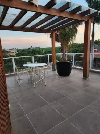 Imagem Chácara de luxo em condomínio no Residencial Ecopark em Tatuí-SP: 5 quartos, 3 suítes, 3 salas, 4 banheiros.