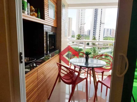 Imagem Apartamento à venda, 98 m² por R$ 750.000,00 - Cocó - Fortaleza/CE