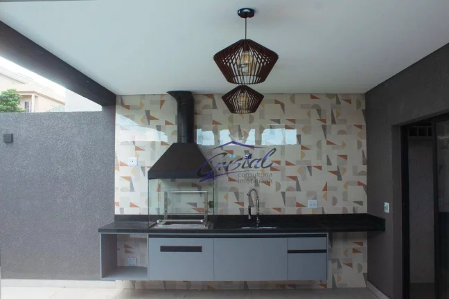 Imagem Casa com 3 dormitórios à venda, 153 m² por R$ 1.170.000 - Alphaville - Santana de Parnaíba/SP