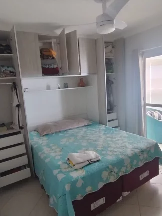 Imagem Apartamento de frente a Praia e com vista pro Mar na Praia Grande - 100 m² - 2 Quartos, 1 Suite, 1 Vaga, Varanda Gourmet.