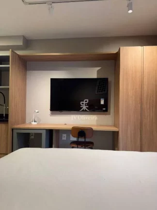 Imagem Apartamento com 1 dormitório para alugar, 24 m² por R$ 3.980/mês - Alto de Pinheiros - São Paulo/SP
