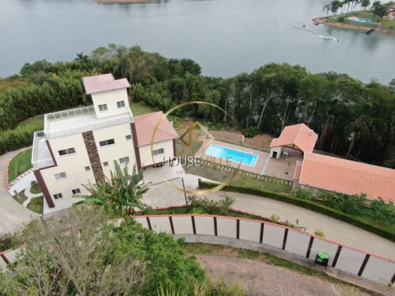 Imagem Chácara com área do terreno de 9.806,00 m, Condomínio Águas de Igaratá, SP.