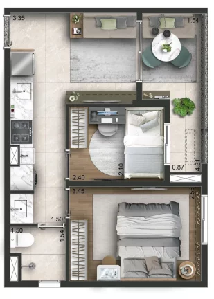 Imagem Apartamento em Campo Belo - São Paulo SP