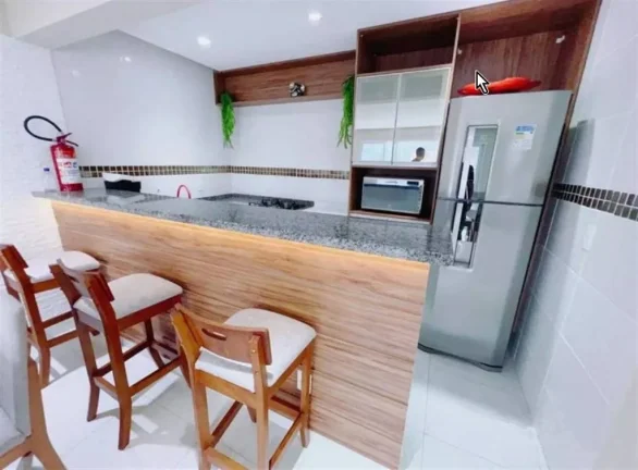 Imagem APARTAMENTO COM 90.01 m² - FORTE - PRAIA GRANDE SP