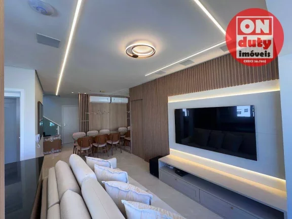 Imagem Cobertura com 3 dormitórios à venda, 158 m² por R$ 4.000.000,00 - Embaré - Santos/SP
