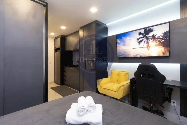Imagem Studio de Luxo no Ipiranga: 1 quarto, 2 salas, 1 banheiro, 1 vaga de garagem, 25m² de área em São Paulo-SP