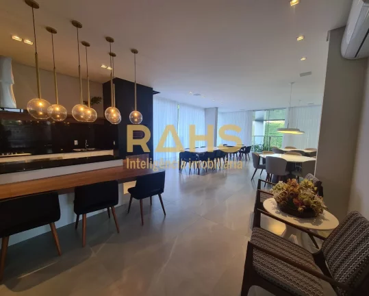 Imagem Lindo Apartamento Mobiliado no Bairro Atiradores Apartamento com 122m², 3 suítes, lavabo, sacada c...