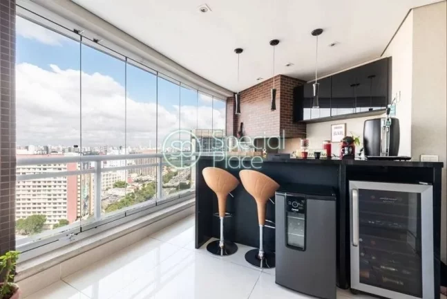 Imagem Apartamento 171m², Living para dois ambientes, sala de jantar, varanda gourmet com churrasqueira (f...