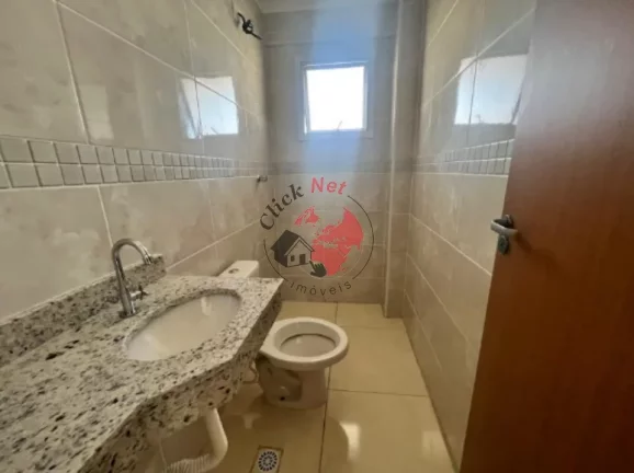 Imagem Apartamento Novo sem uso , a 500m2 da praia ,2 dorm, 2 suíte, varanda Grill, 2 vagas, 74 m2 , bairro Guilhermina,Praia grande
