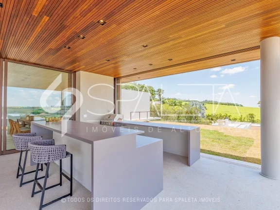 Imagem Casa térrea com vista incrível para o campo de golfe, à venda na Fazenda da Grama em Itupeva