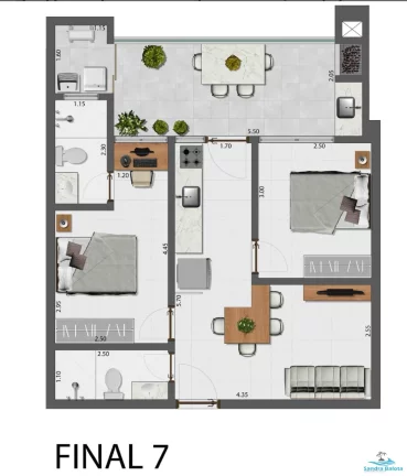 Imagem Apartamentos Perequê Park /Perequê Açú -Ubatuba