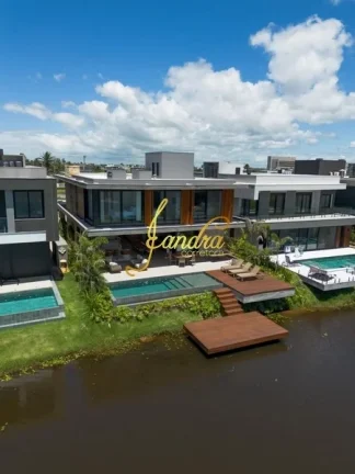 Imagem Sobrado no Sense, mobiliado e decorado com piscina de 28m2
