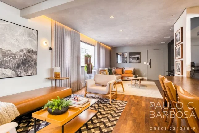 Imagem Santa Cecília Venda - 2 Suítes - 2 Vagas - 102m² - Mobiliado