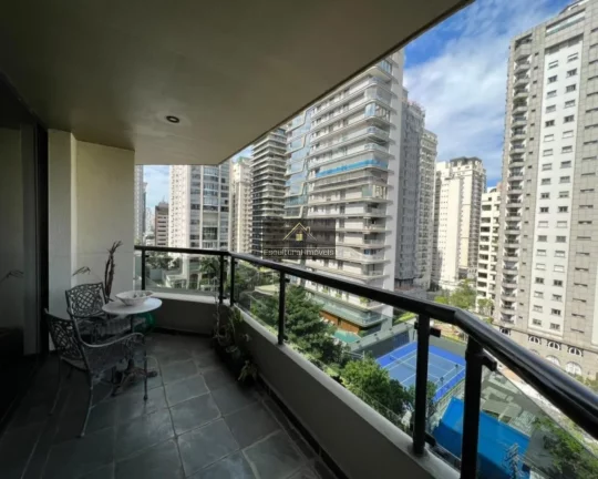 Imagem ITAIM BIBI APARTAMENTO ALTO PADRÃO 220,00 M ÁREA ÚTIL 4 DORMITÓRIOS SENDO 3 SUÍTES 4 VAGAS DE GARAGEM LIVRES VARANDA 300 METROS PARQUE DO POVO LAZER