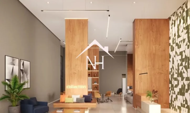 Imagem studio de 26m c/ dormitório e varanda,bicicletário,lavanderia,fitness,epaço gourmet,coworking,pet place,churrasqueira,piscina,deck,solarium,bar,spa