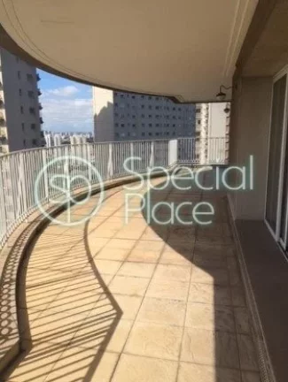 Apartamento lindo com 425m² no Panamby, amplo living para três ambientes com uma varandas super es...