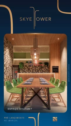 Imagem Imóveis Belém vende Sky Tower Studio na planta 32m²