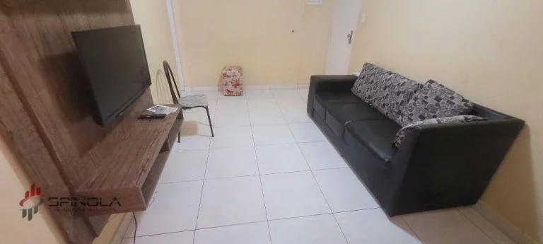 Imagem Apartamento com 1 dormitório à venda, 40 m² por R$ 300.000,00 - Ocian - Praia Grande/SP