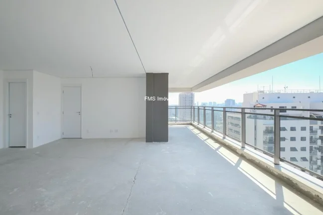 Imagem Imóvel Exclusivo: Apartamento de Luxo no Campo Belo - 3 Quartos, 3 Suítes, 2 Salas, 4 Banheiros, 3 Vagas - 154m²